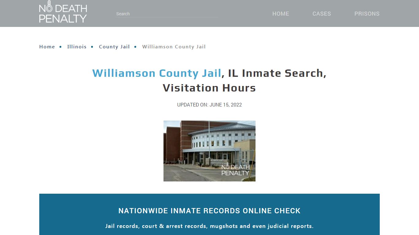 Williamson County Jail, IL Inmate Search, Visitation Hours